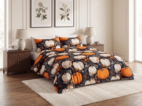 Lenjerie de pat din microfibra MAGIC PUMPKIN colorate Dimensiune lenjerie de pat: 70 x 90 cm | 140 x 200 cm