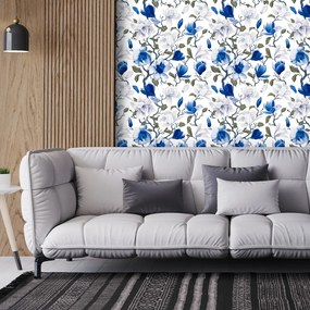 Tapet -Magnolia albastră
