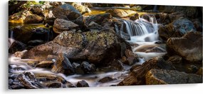 Tablou cu râul pietros (120x50 cm)