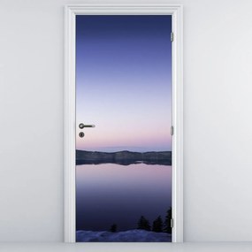 Fototapet pentru ușă - Lac (95x205cm)