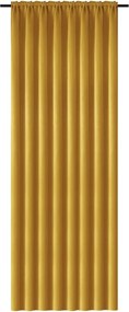 Draperie galbena OXFORD 140x250 cm Agatat: Inele metalice