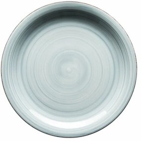 Farfurie întinsă din ceramică Mäser Bel Tempo 27 cm, albastru deschis
