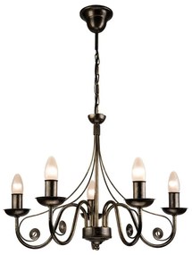 Lustră pe lanț DONATO 5xE14/40W/230V