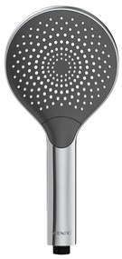 WENKO 24921100 - Cap pentru duș cu sistem de economisire a apei 12x12 cm, crom lucios/gri