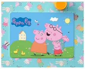 Suport farfurie Peppa Pig pentru copii, 42 x 30 cm