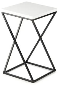 Suport de flori LOFT 40x24 cm negru/alb