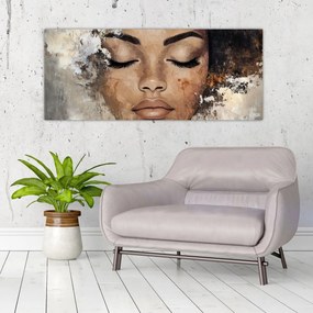 Tablou - Portret de femeie (120x50 cm)