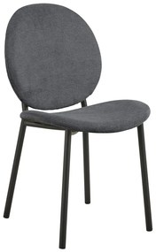 Scaun de dining gri antracit Cliff – Actona