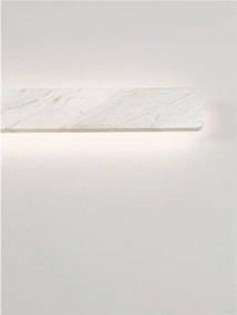 Aplica de perete LED din marmura alba ALYSSA