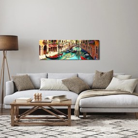 Tablou - Veneția (cu ceas) (90x30 cm)