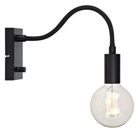 Aplică de perete neagră Raw – Markslöjd