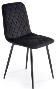 Scaun de dining ORIS, 1 buc., negru