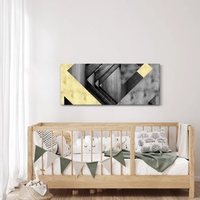 Tablou - Textura forme (120x50 cm)