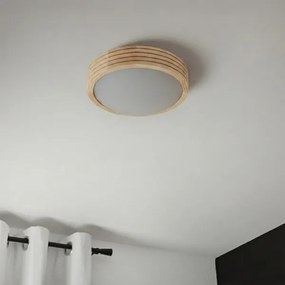 Plafonieră NATURAL MODERN SLIM 1xE27/15W/230V Ø 27,5 cm pin