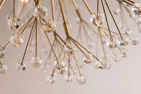 Candelabru LUX design modern DUNKIRK alama antichizata, cu 16 surse de lumina
