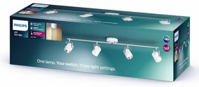 Philips 50664/31/P0 - Spot LED BYRE 4x4,3W 230V 2200/2500/2700K