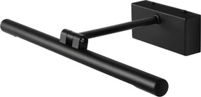 Aplica LED pentru oglindă de baie MIRROR, LED/6W/230V, 4000K, IP44, 40 cm, negru