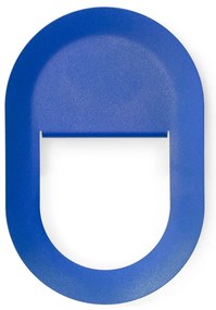 Cârlig albastru de montat pe perete din oțel Coucou – Spinder Design