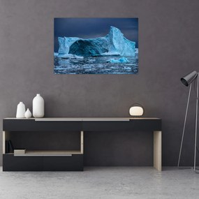 Tablou - Peștera de gheață (90x60 cm)