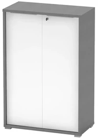 Dulap cu lacăt Hamila NEW TYP 09 (grafit + alb). 1028766