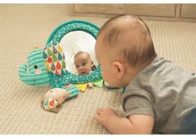 Jucărie suspendată cu activități și elefant cu oglindă Infantino