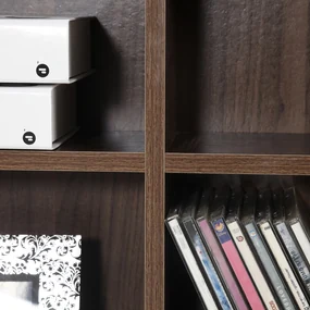 Biblioteca perete pentru camera,birou ,Sarcina 50kg,195x102x23.5cm,maro HOMCOM | Aosom Romania