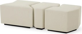 Set de 3 tabureti design LUX Filbert