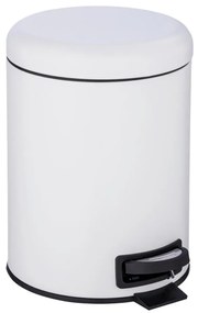 WENKO 24678100 - Coș LEMAN 21 x 24 cm alb/negru