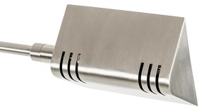 Lampa de podea de design din oțel cu LED inclus cu dimmer tactil - Notia