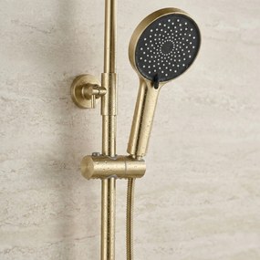 Set dus Rea Lungo Stripe Brush Gold