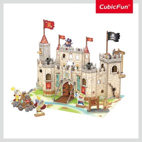 CUBIC FUN - PUZZLE 3D CASTELUL PIRATILOR 183 PIESE - CUBIC FUN (CUP833h)