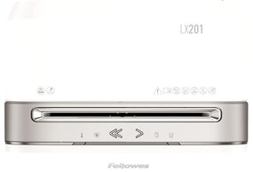 Tocător Fellowes LX 201, negru