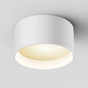 Spot LED aplicat design tehnic Vega D-14cm alb
