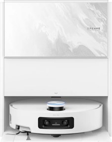 Aspirator robot Dreame Aqua 10 Ultra Track Complete RLR81CE-1-WH, 25000 Pa, 200 min, 3,5/4 l, VersaLift DToF+OmniSight, Camere AI, Control vocal, Automatizare, Alb