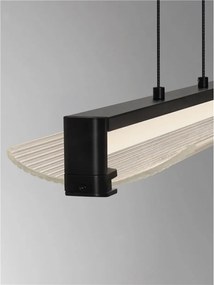 Lustra LED suspendata stil liniar EMERY
