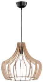 Pendul rustic 1 bec E27 Wood R30253830 Trio