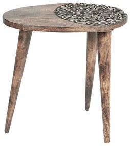Set 2 buc măsuțe cafea Kheza (lemn închis). 1080677