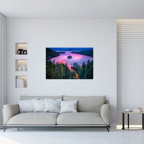 Tablou - Lacul Tahoe, Sierra Nevada, California, SUA (90x60 cm)