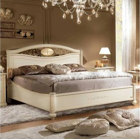Pat lemn masiv Caterina 160/180x200cm - 180x200