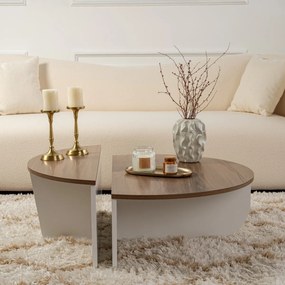 Masă de cafea Orion Walnut White
