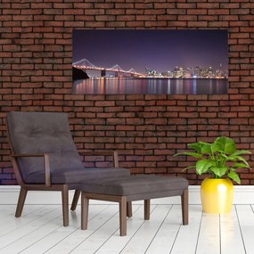 Tablou cu privirea spre San Francisco, California (120x50 cm)