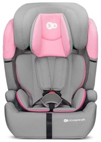 Scaun auto KINDERKRAFT COMFORT UP i-Size (76-150 cm) gri/roz