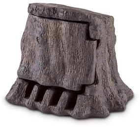 Power Treesoclu cu 4 prize, cablu de 5 m, trunchi de copac