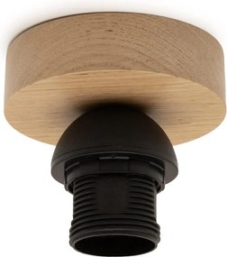 Brilagi - Lampă de tavan PARTY 1xE27/60W/230V Ø 10 cm stejar