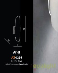 Aplica de perete moderna Ariel