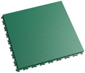 Tigla Fortelock Invizibil, model piele de sarpe, verde