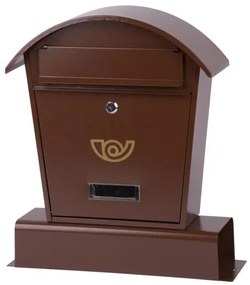 Cutie postala, maro, 40x14x49 cm, Lambert
