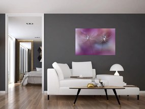 Tablou cu picături pe puf (90x60 cm)