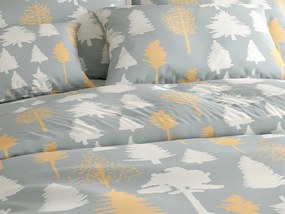 Lenjerie de pat din bumbac HOLLY REST gri Dimensiune lenjerie de pat: 70 x 90 cm | 140 x 200 cm