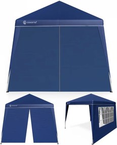 Pavilion / Cort de petrecere CAPRI PLUS cu 2 pereți laterali, 3×3 m, albastru Casaria